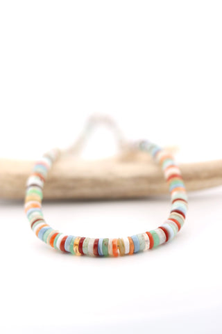 Mixed opal heishi necklace Mixed opal heishi necklace