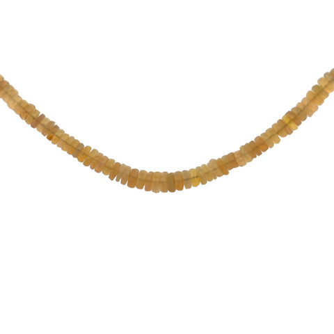 Milky Ethiopian opal necklace Milky Ethiopian opal necklace