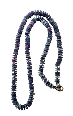 Purple opal heishi necklace Purple opal heishi necklace