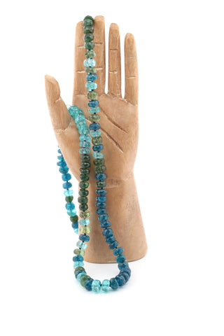 Multi apatite necklace