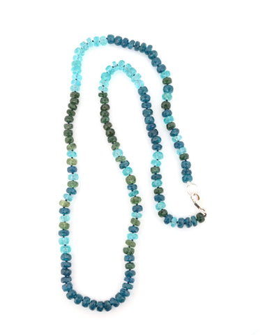 Multi apatite necklace