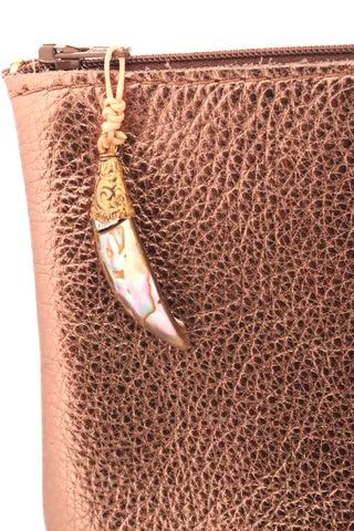 Bronze Leather Pouch