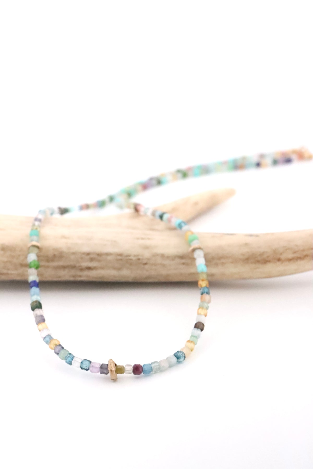Multi Gem Stone Necklace