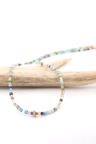 Multi Gem Stone Necklace