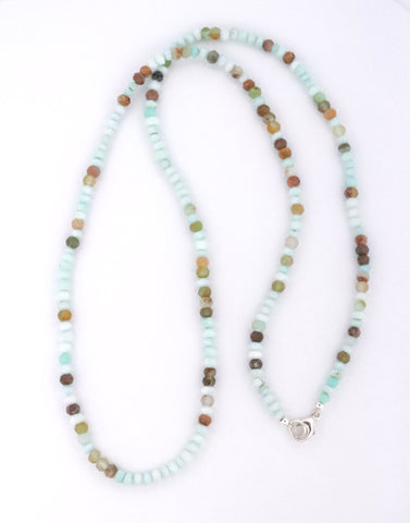 Mixed Color Peruvian Opal Necklace