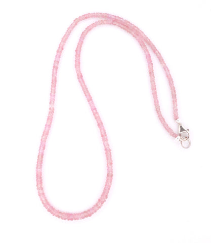 Pink Sapphire Necklace