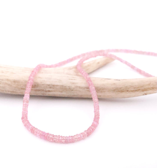 Pink Sapphire Necklace
