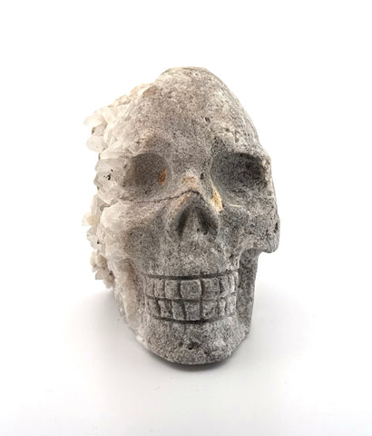 Crystal Quartz Skull