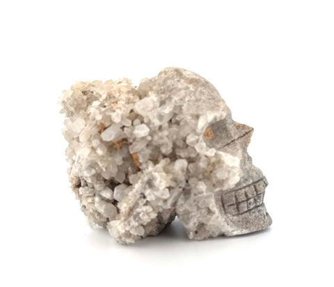 Crystal Quartz Skull