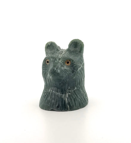 Carved onyx cat