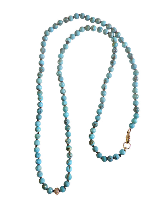 Vanessa Jenik Turquoise necklace