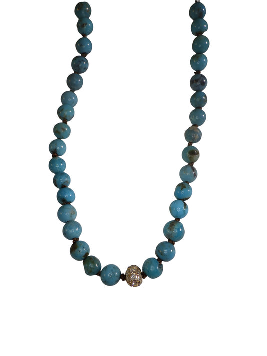 Vanessa Jenik Turquoise necklace