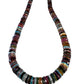 Multi tourmaline tyre necklace