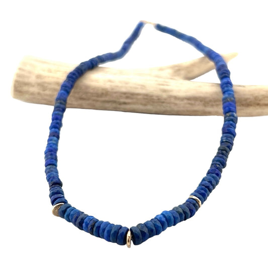 Lapis Heishi necklace