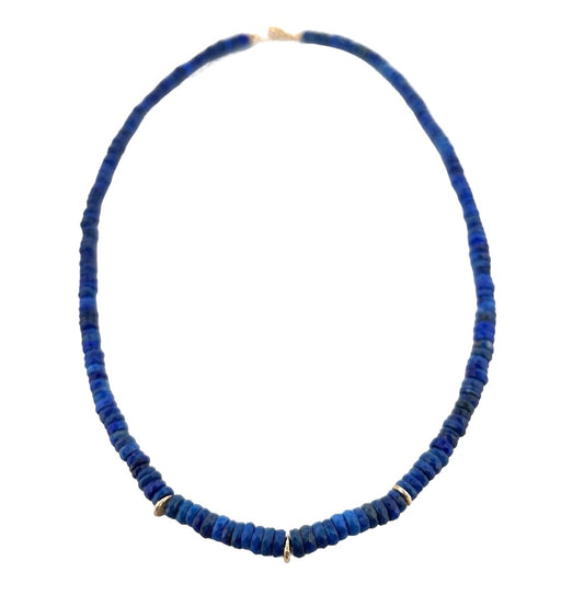 Lapis Heishi necklace