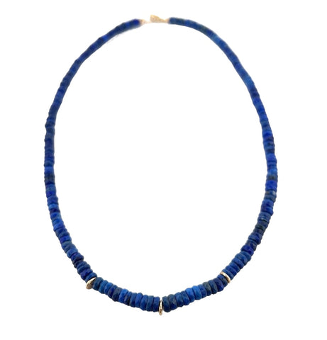 Lapis Heishi necklace