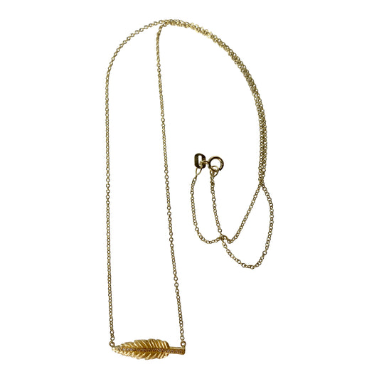 Gold Leaf Necklace