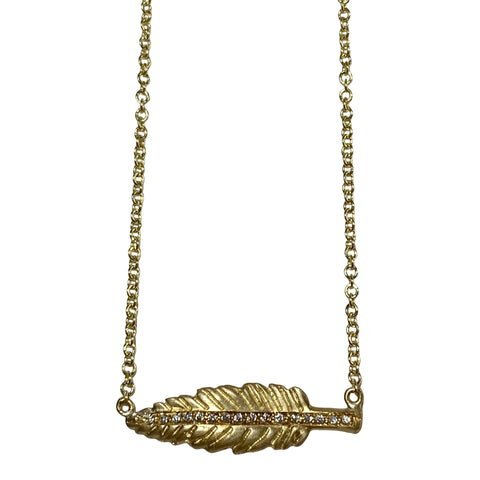 Gold Leaf Necklace