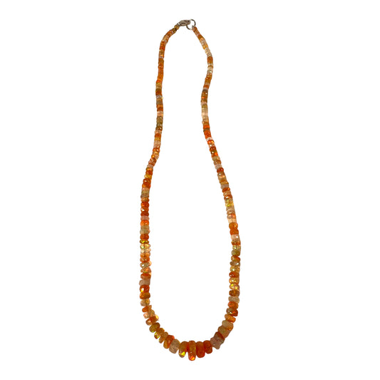 Orange Opal Necklace