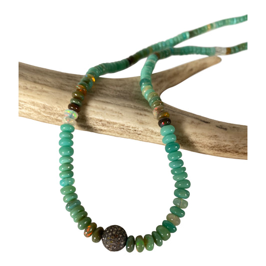 Peruvian Opal Necklace